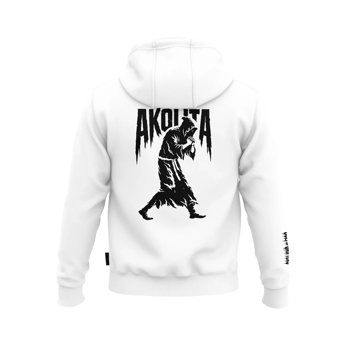 Arkadikuss Acolite White Hoodie - Image 3