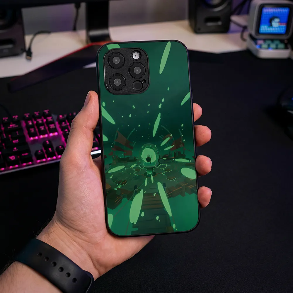 Glass Phone Case Adventure Awaits - Image 2