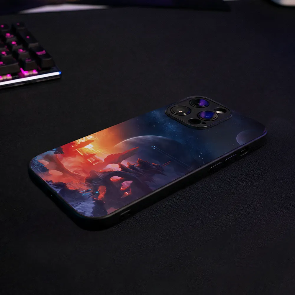 Glass Phone Case Alien Horizon - Image 10