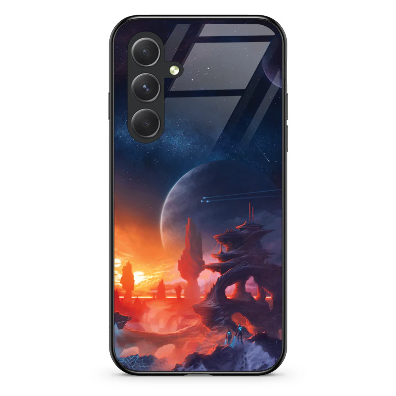 Glass Phone Case Alien Horizon - Image 125