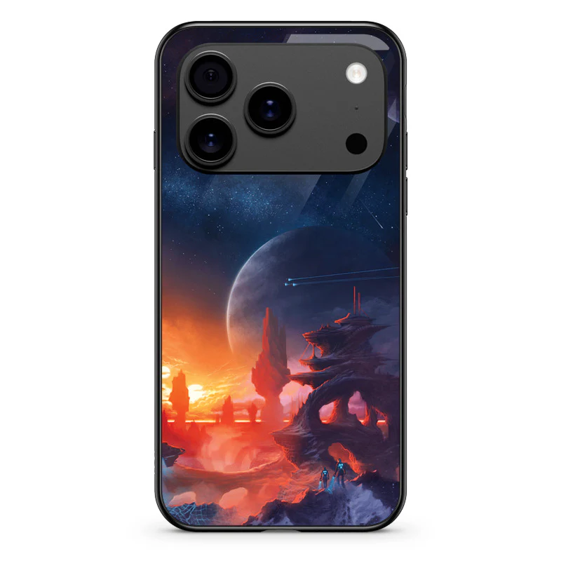 Glass Phone Case Alien Horizon - Image 133