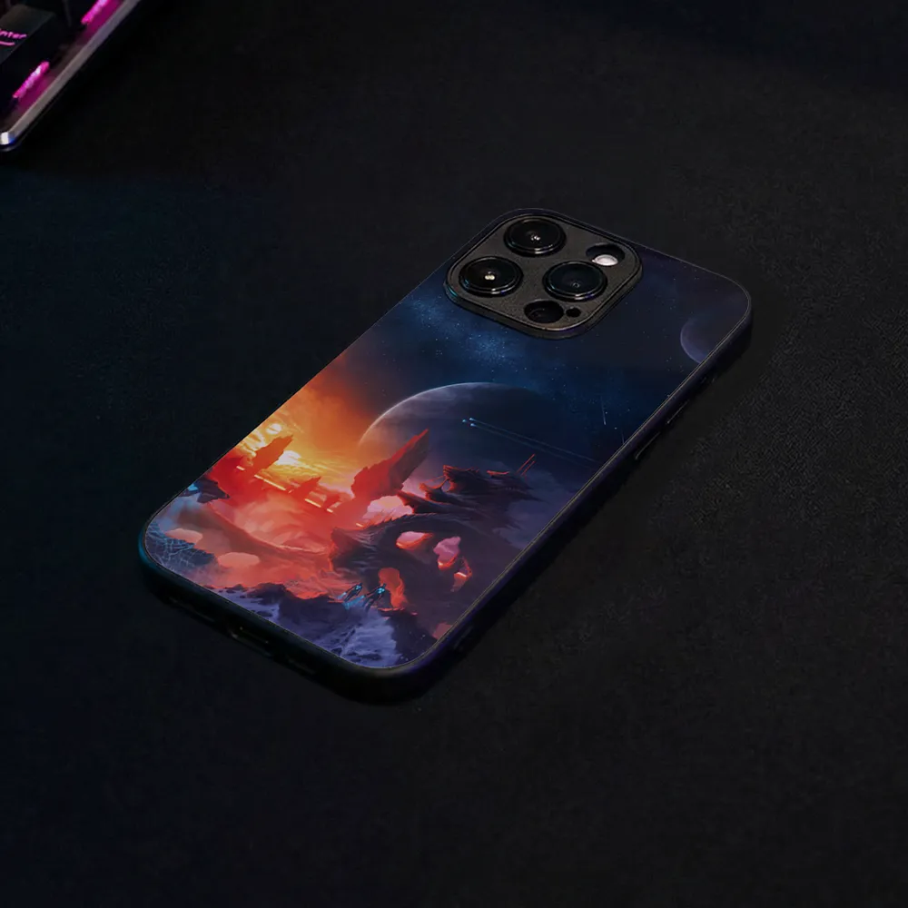 Glass Phone Case Alien Horizon - Image 7