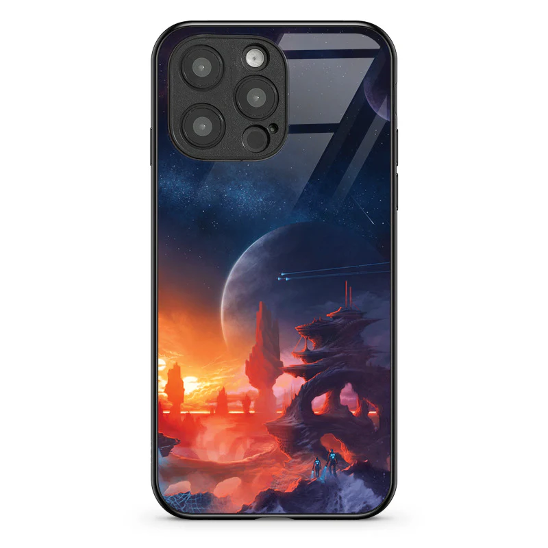 Glass Phone Case Alien Horizon - Image 72