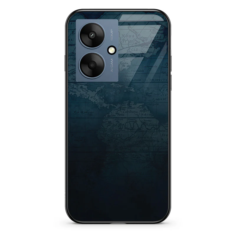 Glass Phone Case Americas Map - Image 105