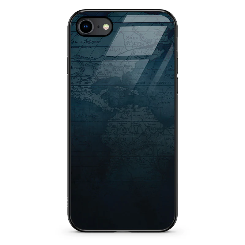 Glass Phone Case Americas Map - Image 128