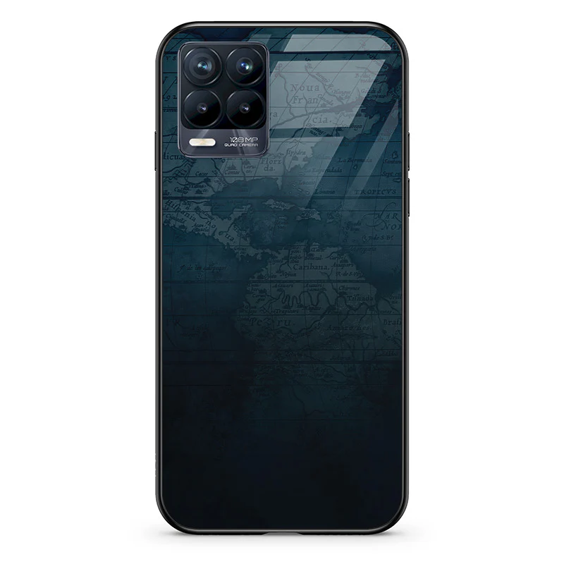 Glass Phone Case Americas Map - Image 29