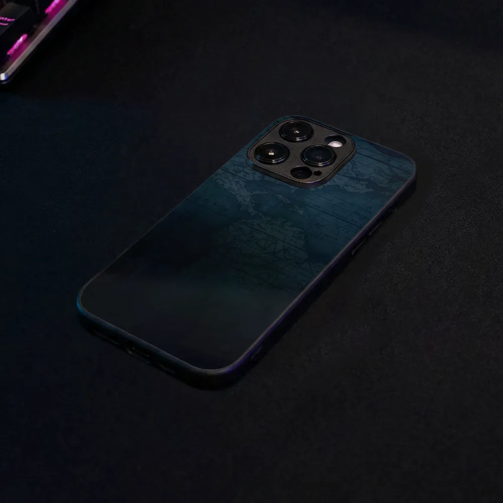 Glass Phone Case Americas Map - Image 7