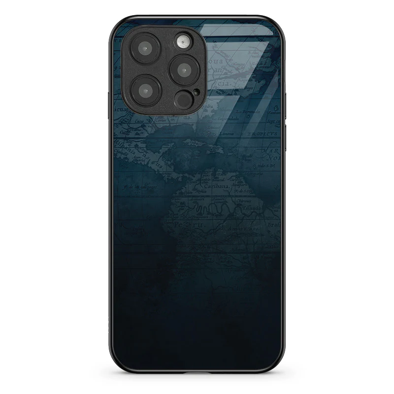 Glass Phone Case Americas Map - Image 72