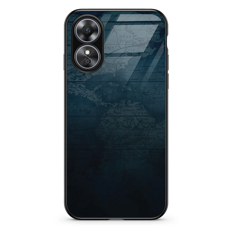 Glass Phone Case Americas Map - Image 87
