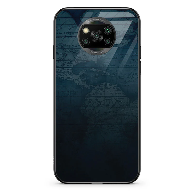 Glass Phone Case Americas Map - Image 89