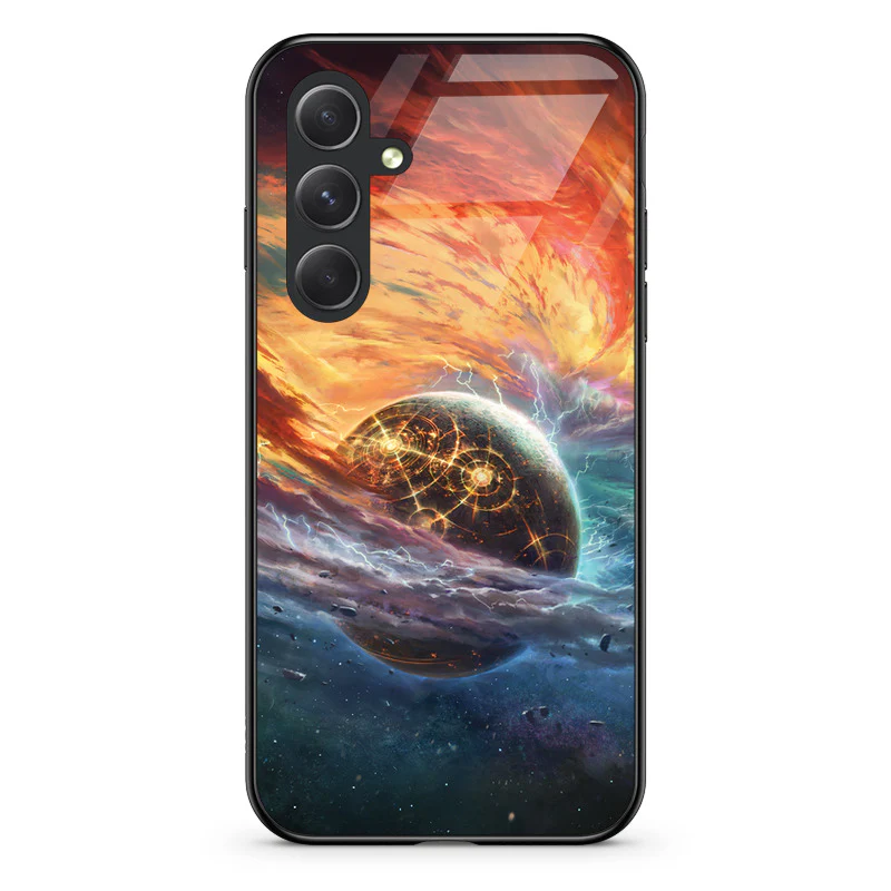 Glass Phone Case Cosmic Storms - Image 103