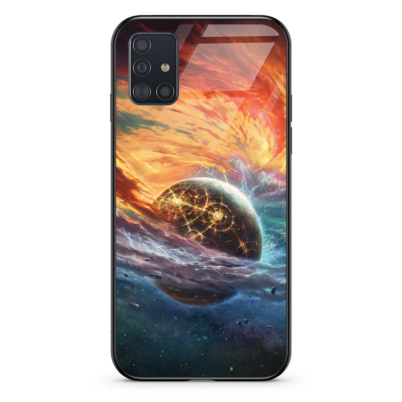 Glass Phone Case Cosmic Storms - Image 61