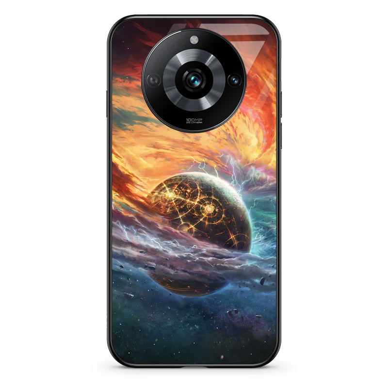 Glass Phone Case Cosmic Storms - Image 86