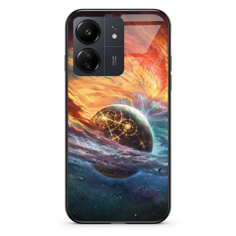 Glass Phone Case Cosmic Storms - Image 90