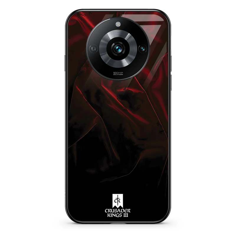 Glass Phone Case Crimson Veil - Image 86