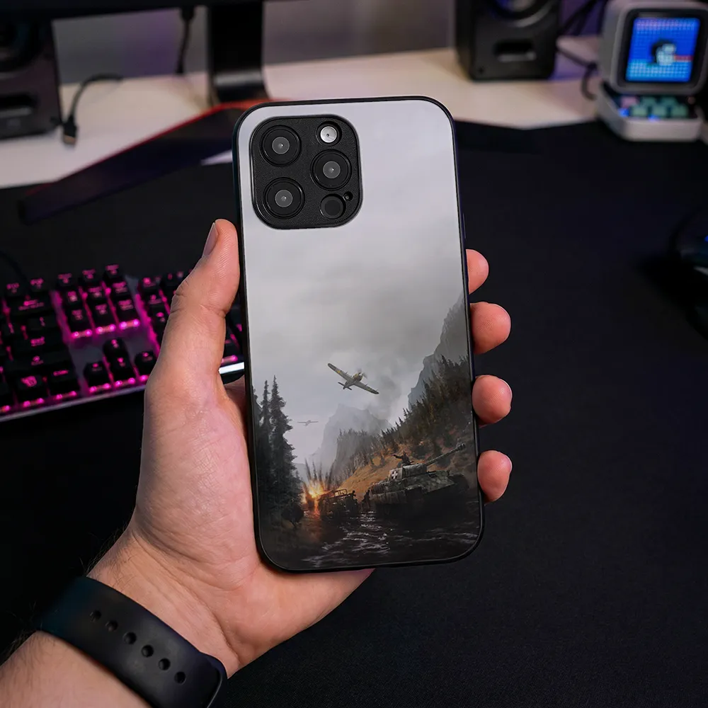 Glass Phone Case Death or Dishonor - Image 2
