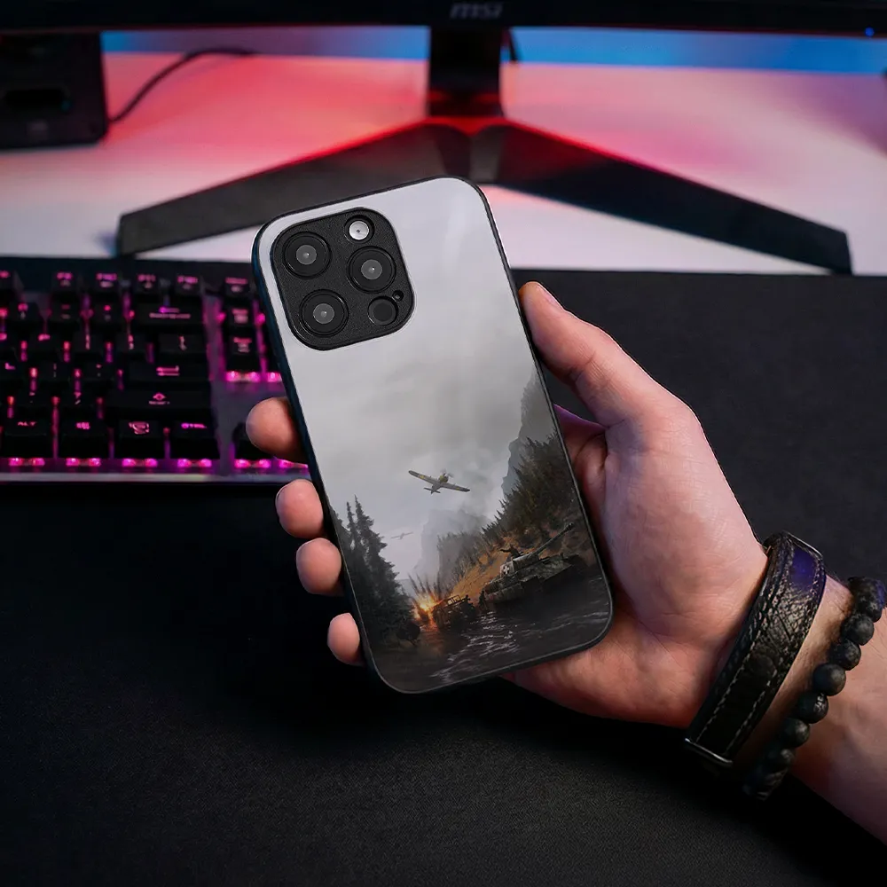 Glass Phone Case Death or Dishonor - Image 3