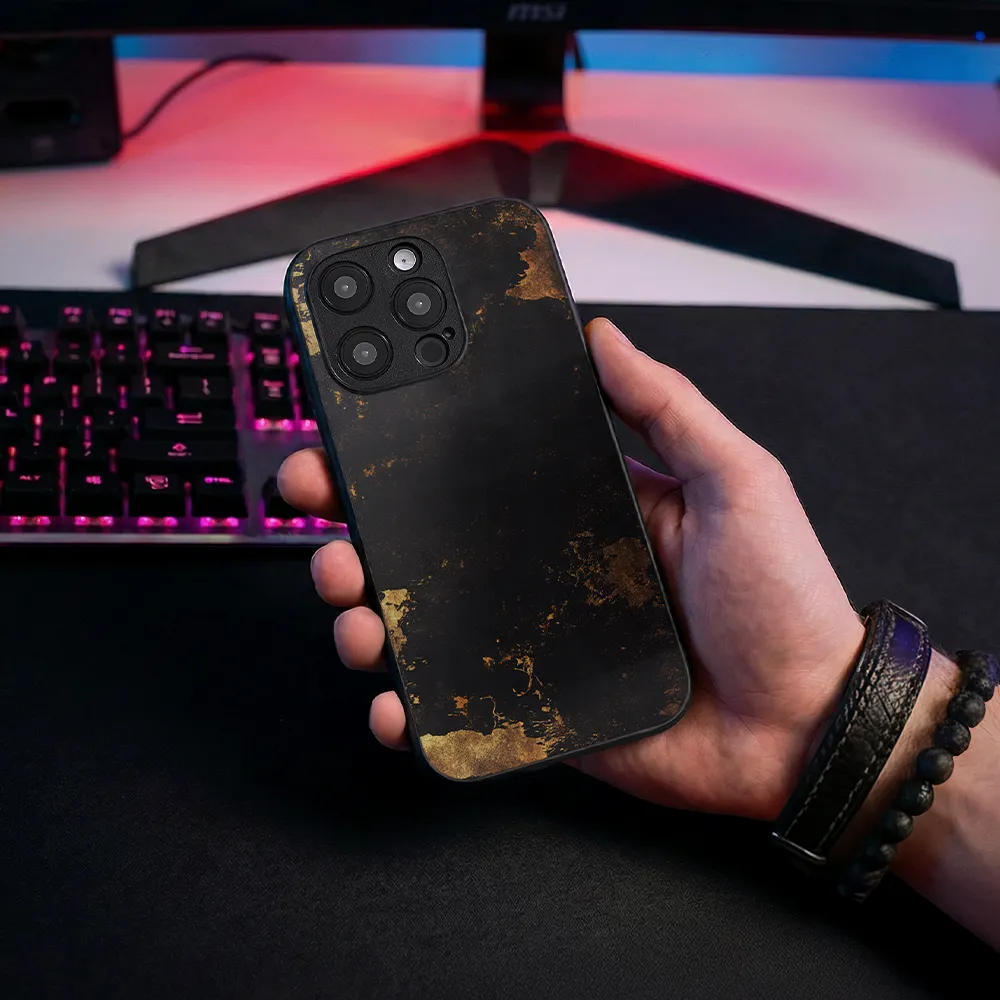 Glass Phone Case Gilded Wall - Image 3