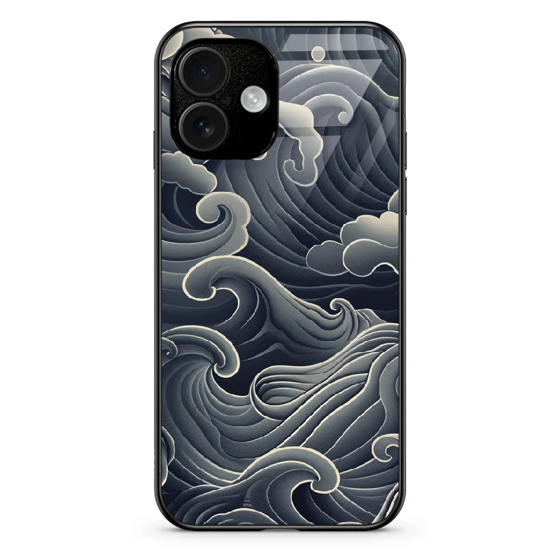 Glass Phone Case Huge Waves - Image 106