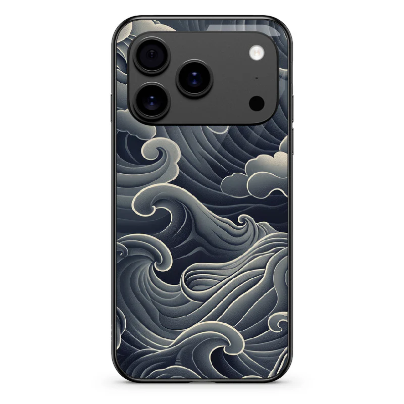 Glass Phone Case Huge Waves - Image 133