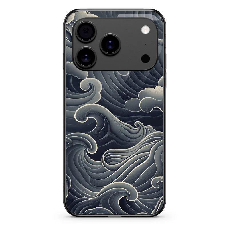 Glass Phone Case Huge Waves - Image 134