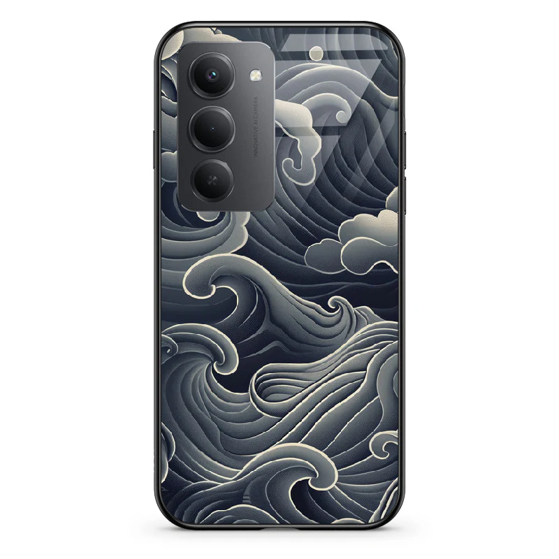 Glass Phone Case Huge Waves - Image 136