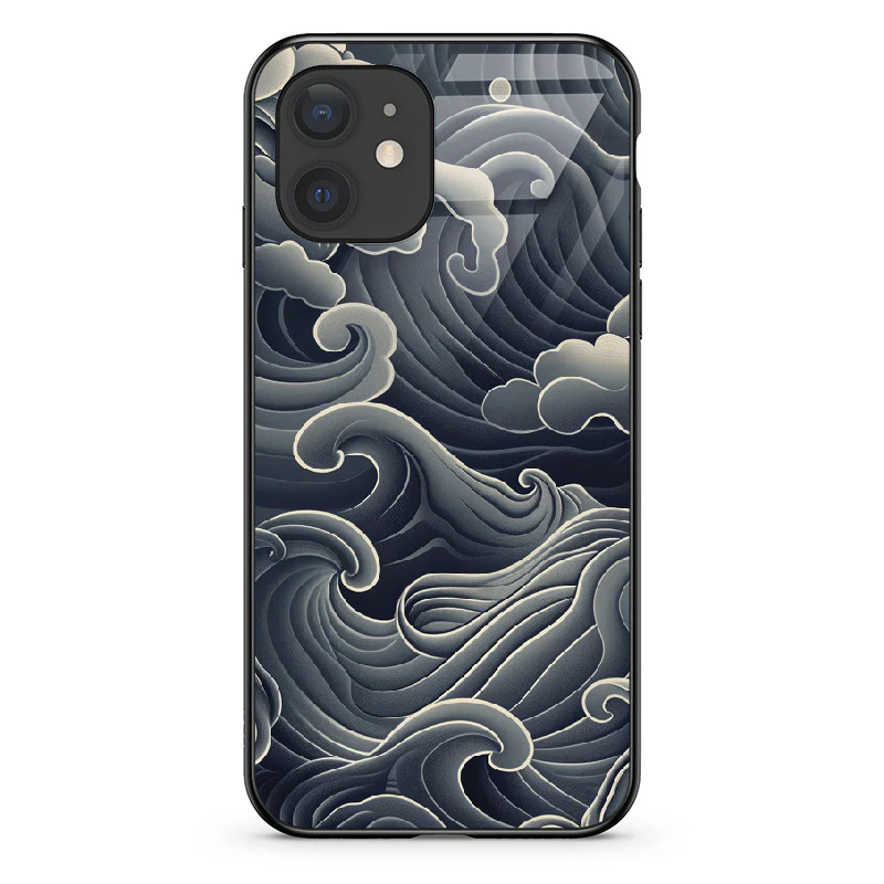 Glass Phone Case Huge Waves - Image 51