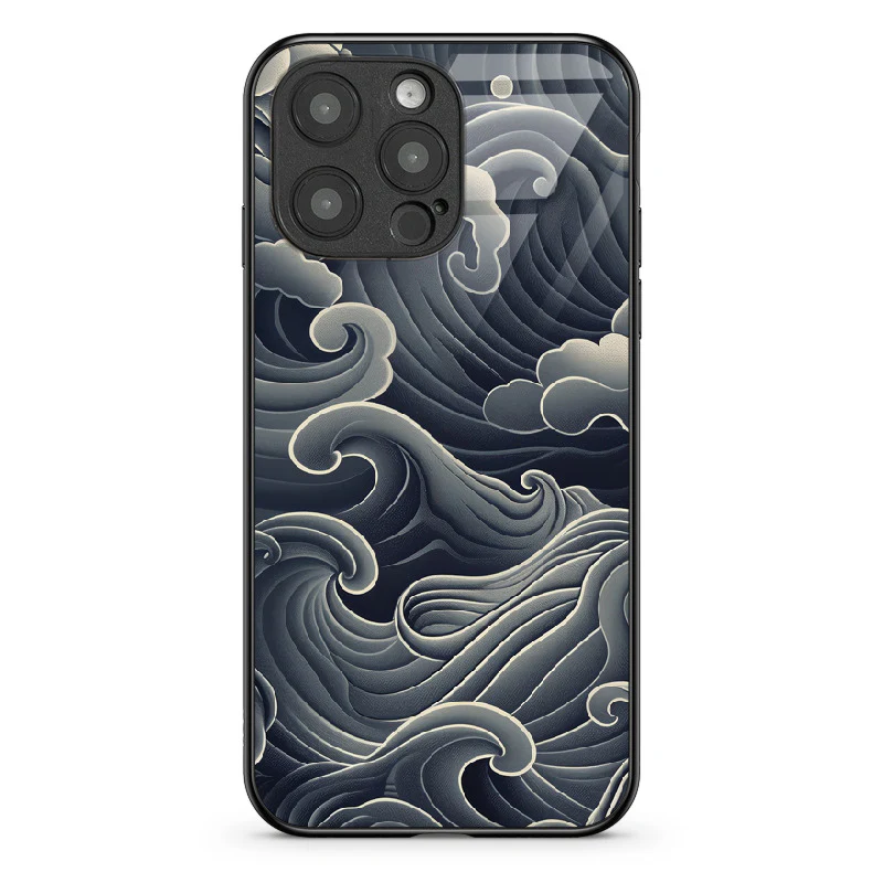 Glass Phone Case Huge Waves - Image 56