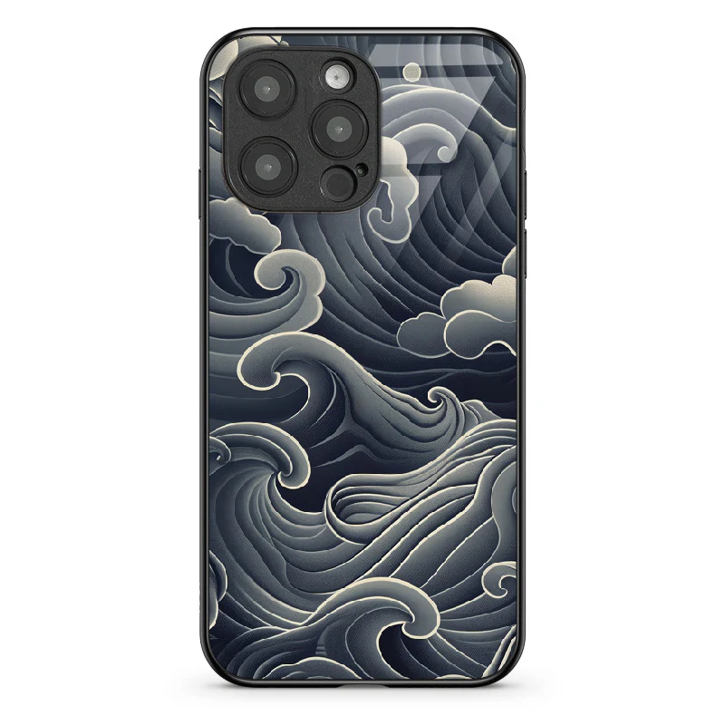 Glass Phone Case Huge Waves - Image 81