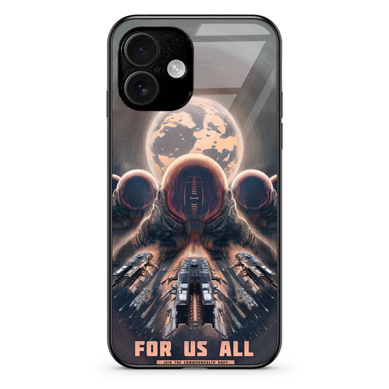 Glass Phone Case Join Commonwealth Navy - Image 131