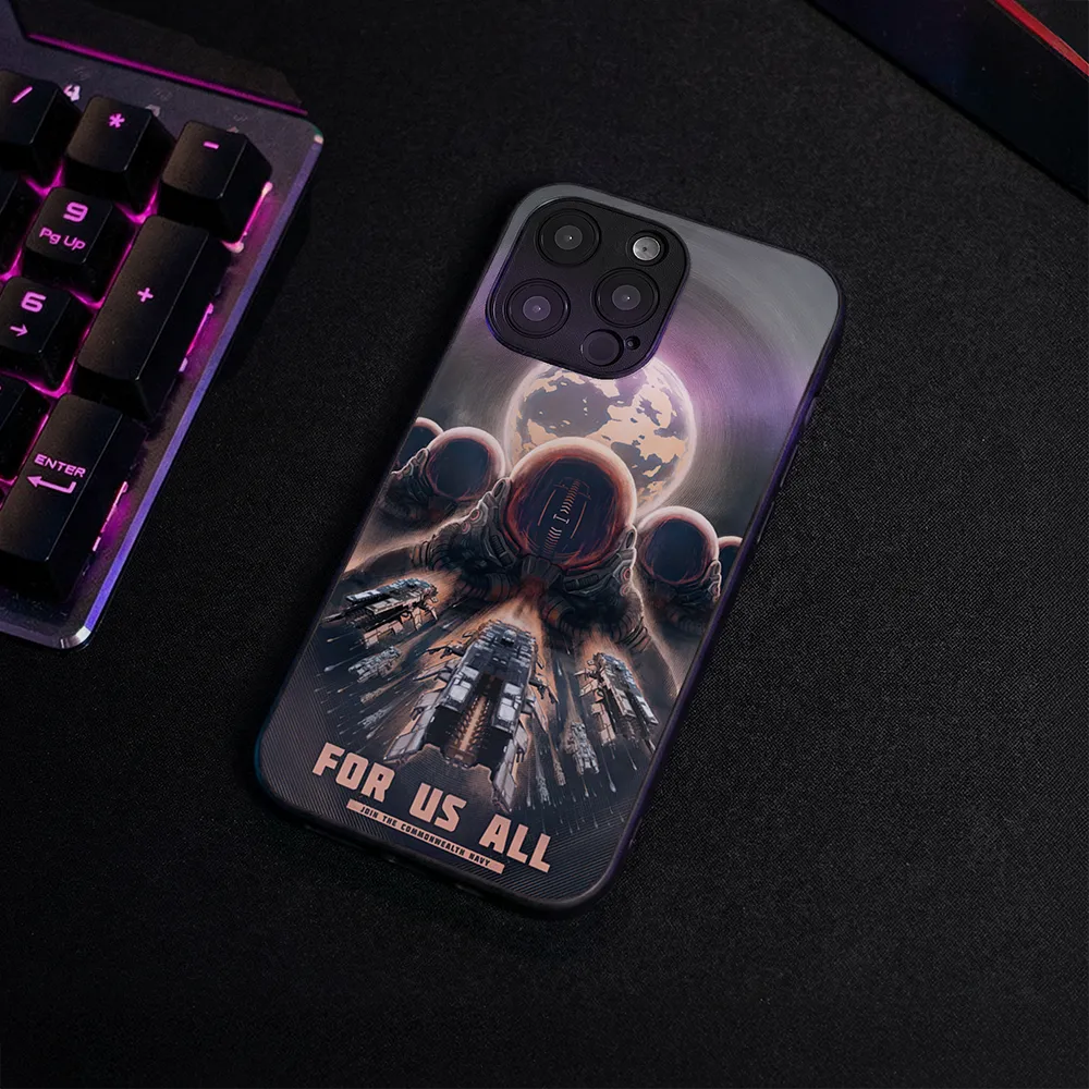 Glass Phone Case Join Commonwealth Navy - Image 4