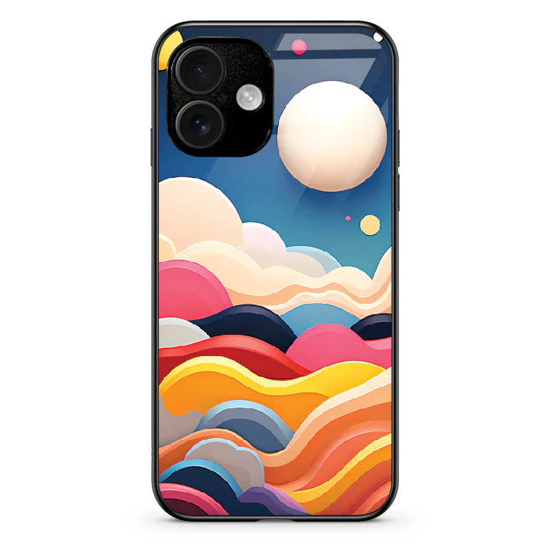Glass Phone Case Neon Hills - Image 106
