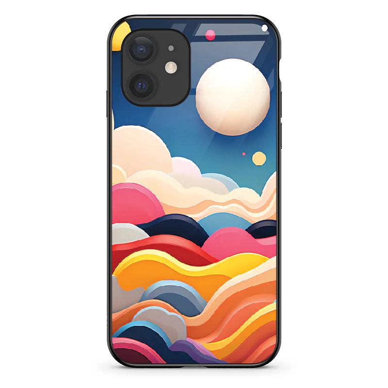 Glass Phone Case Neon Hills - Image 51