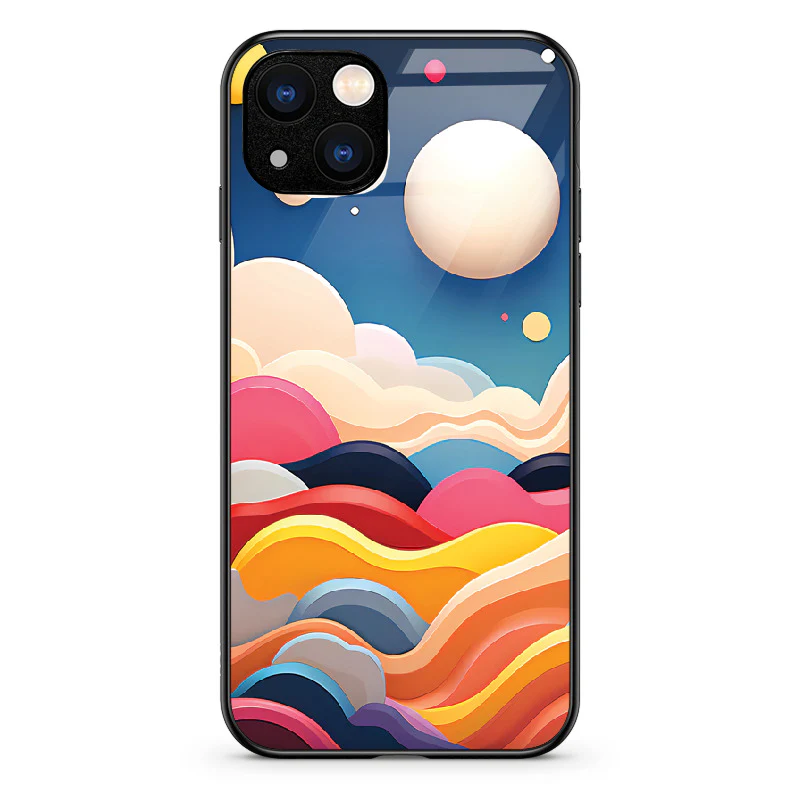 Glass Phone Case Neon Hills - Image 82