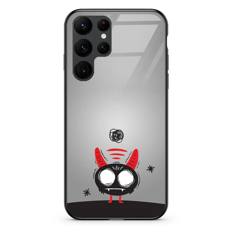 Glass Phone Case Overthinking Imp - Image 119