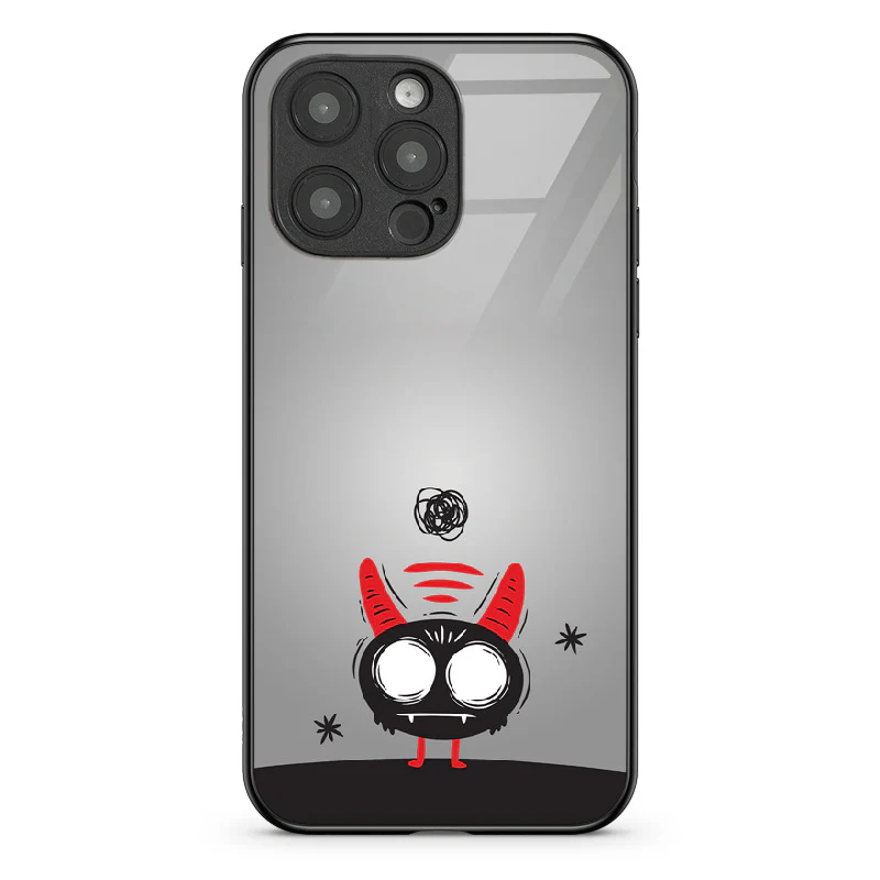 Glass Phone Case Overthinking Imp - Image 56