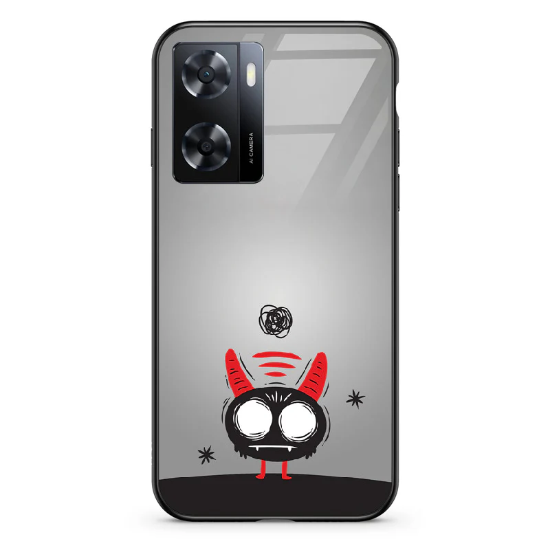 Glass Phone Case Overthinking Imp - Image 73