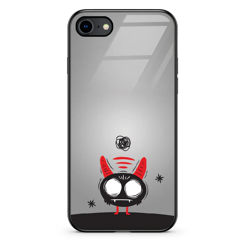 Glass Phone Case Overthinking Imp - Image 74