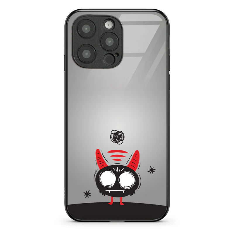 Glass Phone Case Overthinking Imp - Image 81