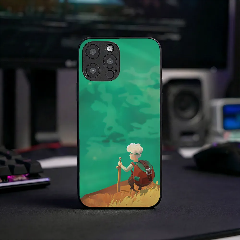 Glass Phone Case Path Of The Merchant