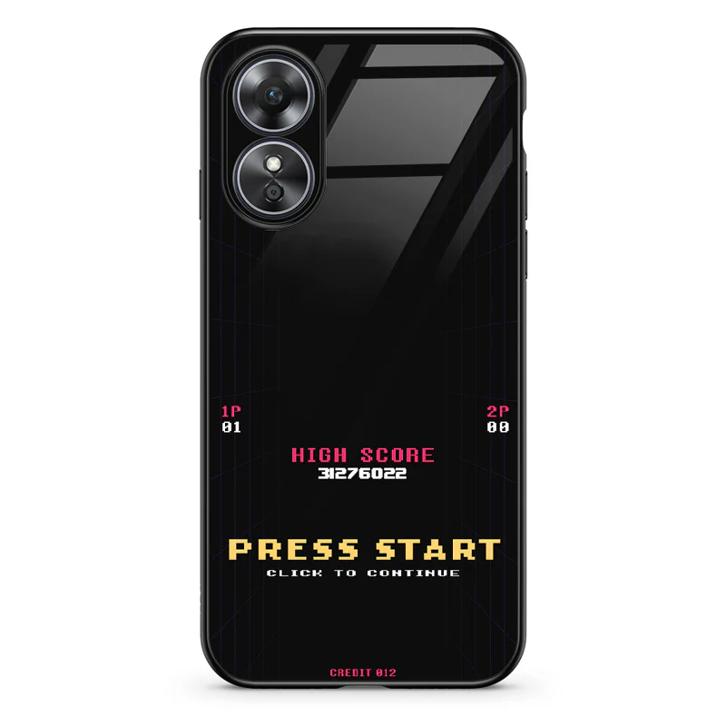 Glass Phone Case Press Start - Image 100