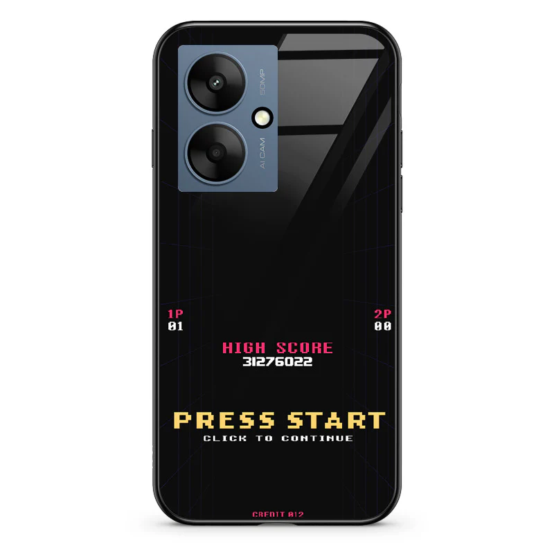 Glass Phone Case Press Start - Image 105