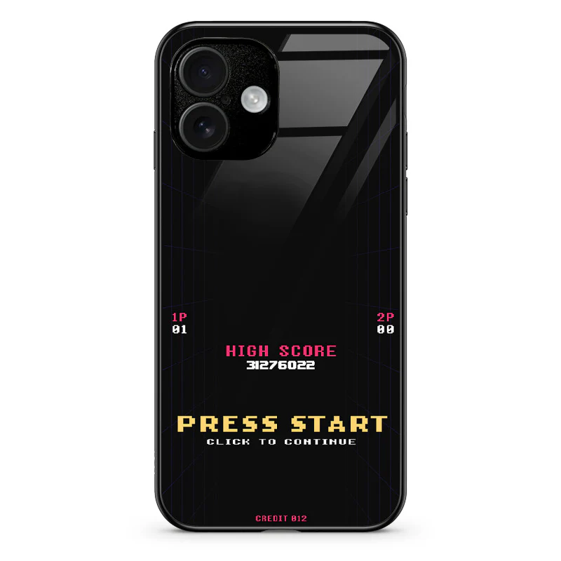 Glass Phone Case Press Start - Image 106