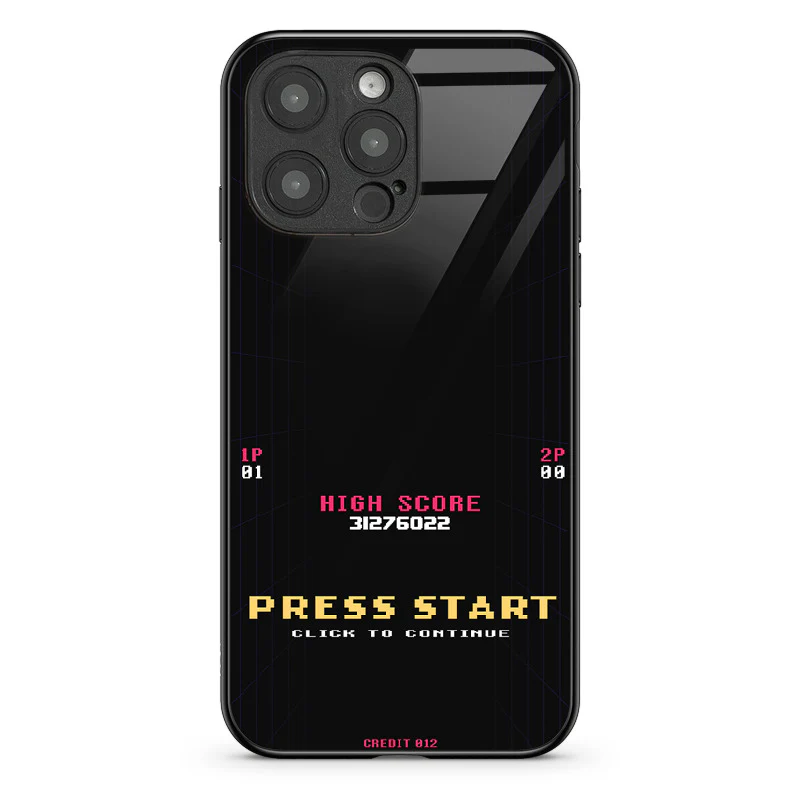 Glass Phone Case Press Start - Image 108
