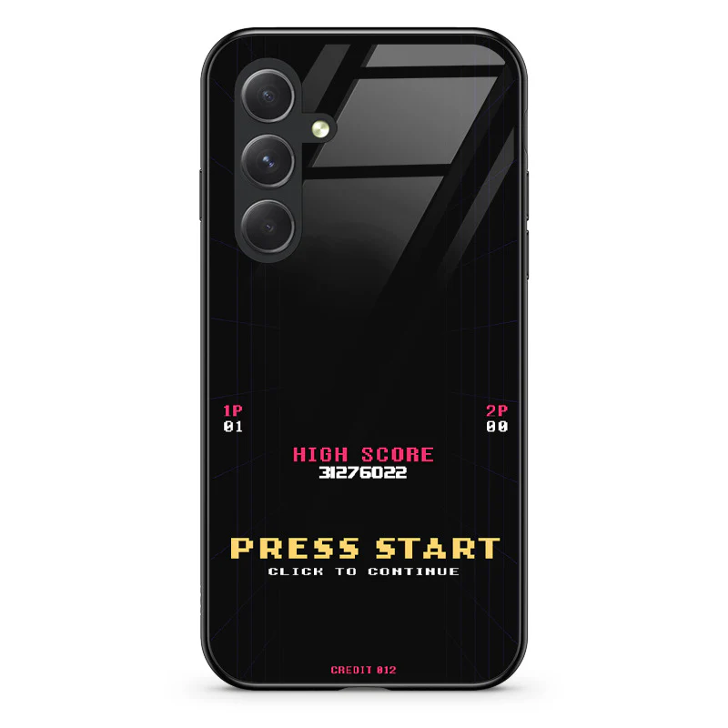 Glass Phone Case Press Start - Image 113