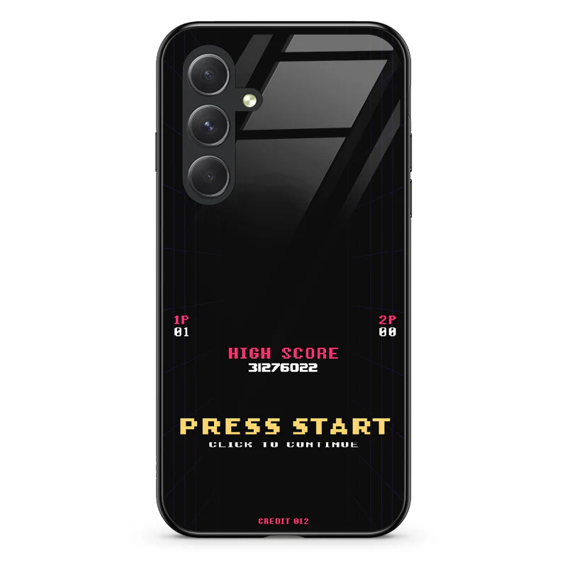 Glass Phone Case Press Start - Image 118
