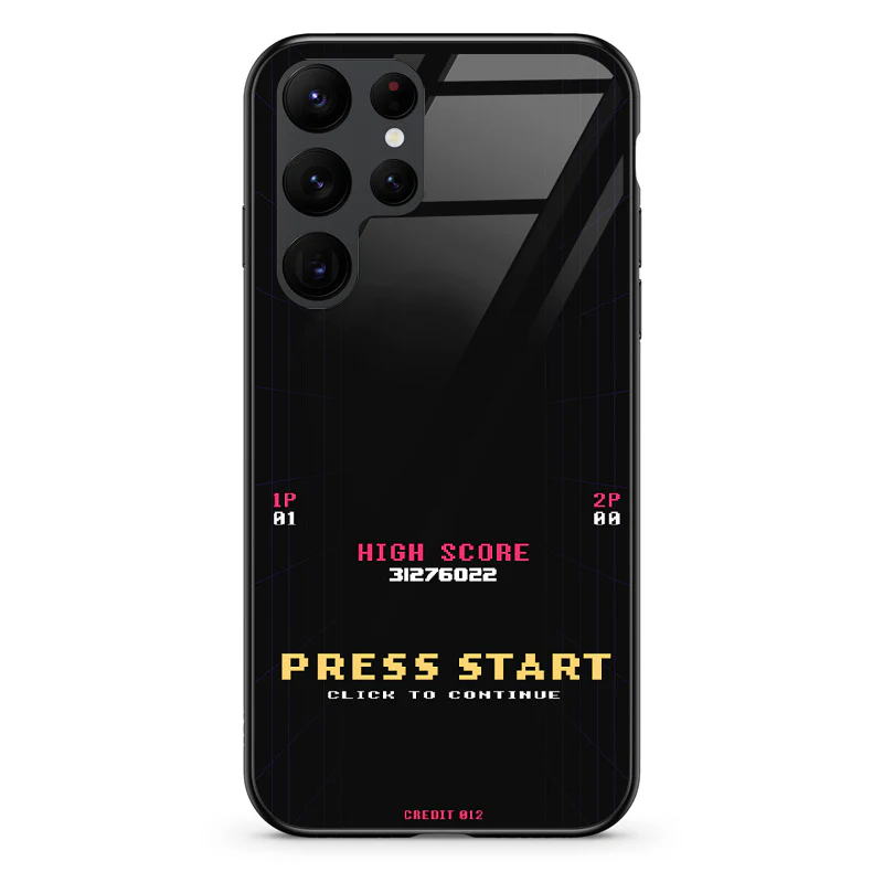 Glass Phone Case Press Start - Image 119