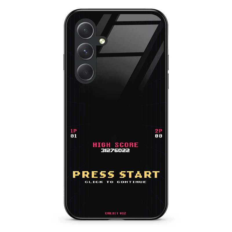 Glass Phone Case Press Start - Image 123
