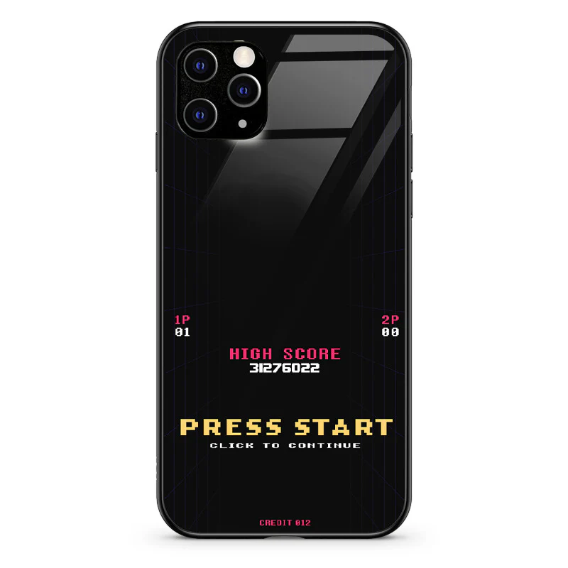Glass Phone Case Press Start - Image 22