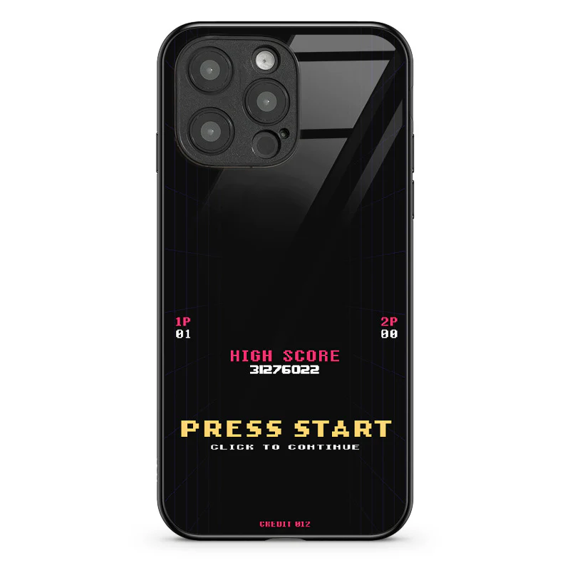 Glass Phone Case Press Start - Image 23